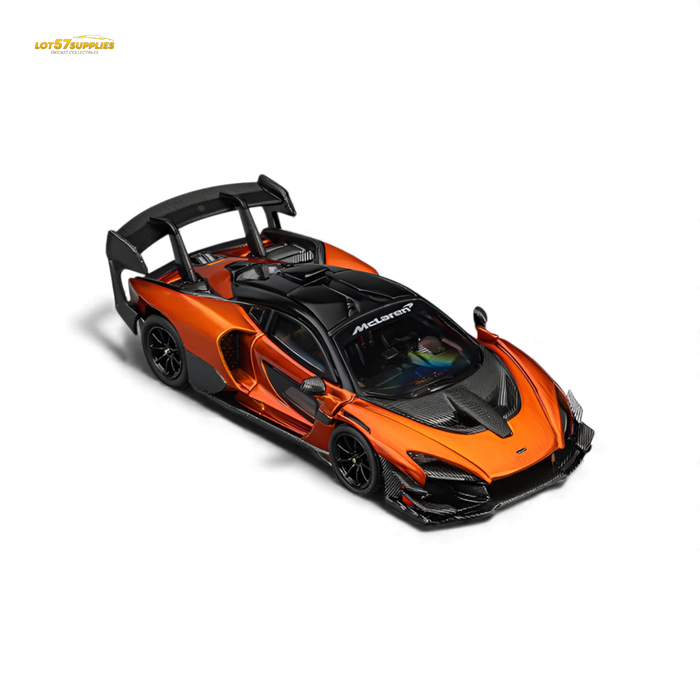 (Pre-Order) CM Model McLaren Senna GTR Volcano Orange 1:64 - for just $38.99! 
