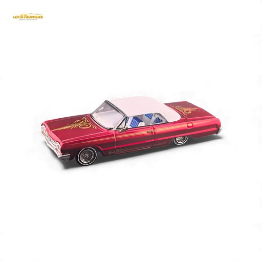 Fine Works64 Chevrolet Impala Transparent Red 1:64 - for just $44.99! 