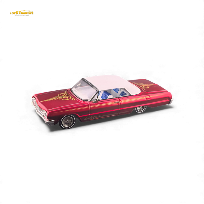 Fine Works64 Chevrolet Impala Transparent Red 1:64 - for just $44.99! 