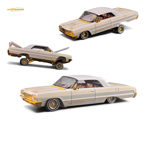 Fine Works64 Chevrolet Impala Metallic Platinum 1:64 - for just $44.99! 
