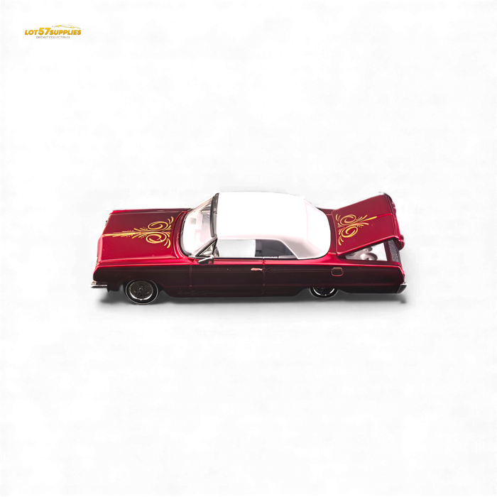 Fine Works64 Chevrolet Impala Transparent Red 1:64 - for just $44.99! 