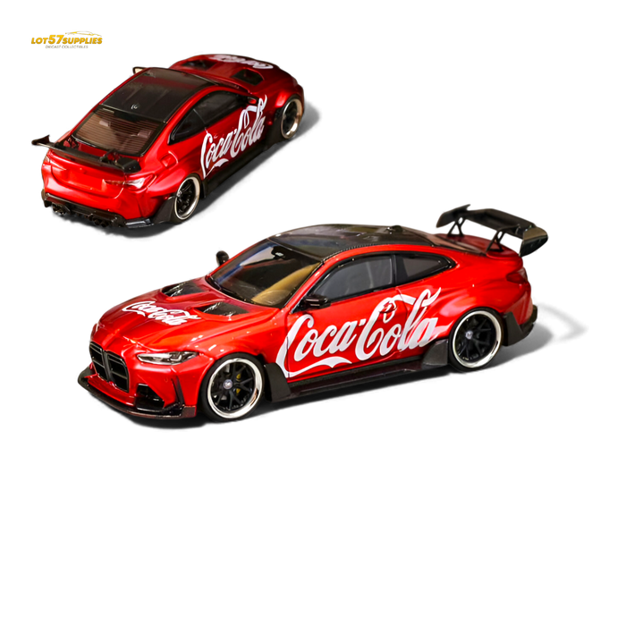 Ghost Player BMW G82 M4 Wide-Body Coca Cola 1:64 - for just $34.99! 