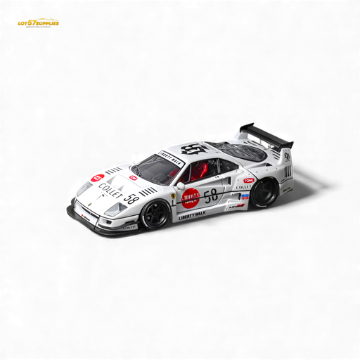 (Pre-Order) Star Models Ferrari F40 LB-Works White 1:64 - for just $46.99! 
