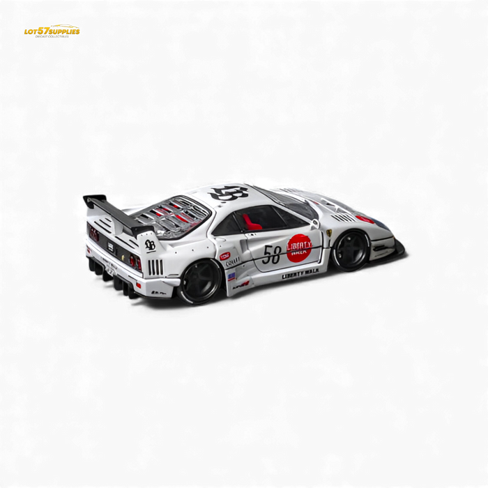 (Pre-Order) Star Models Ferrari F40 LB-Works White 1:64 - for just $46.99! 