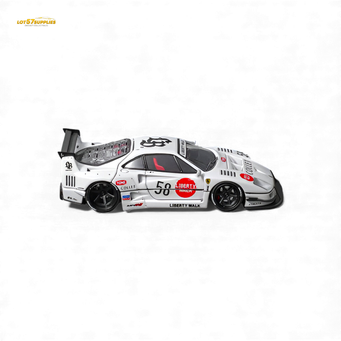 (Pre-Order) Star Models Ferrari F40 LB-Works White 1:64 - for just $46.99! 
