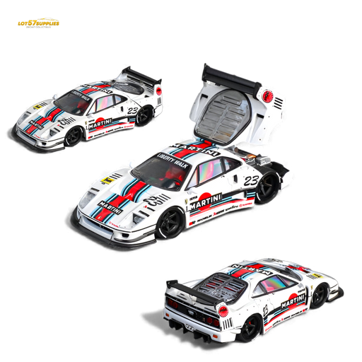 (Pre-Order) Star Models Ferrari F40 LB-Works Martini 23# 1:64 - for just $46.99! 
