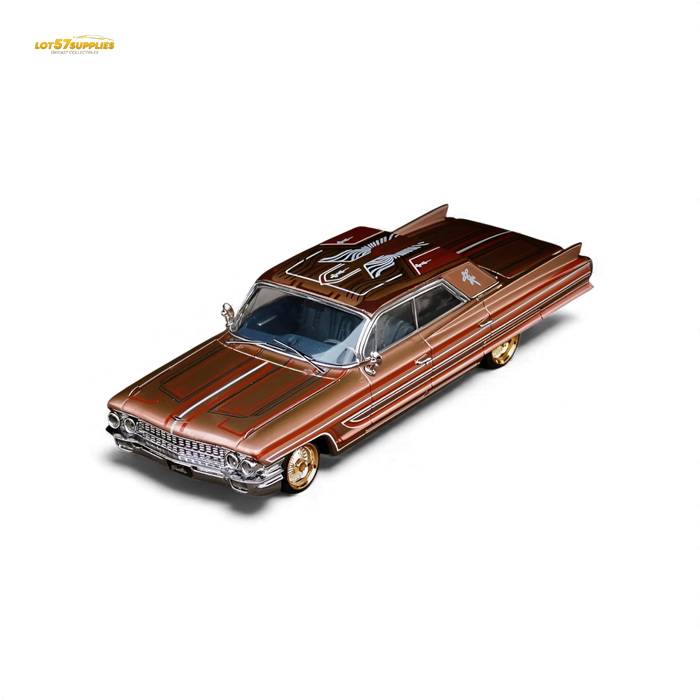 MK Miniatures Cadillac Diwei Metallic Red Copper 1:64 - for just $49.99! 