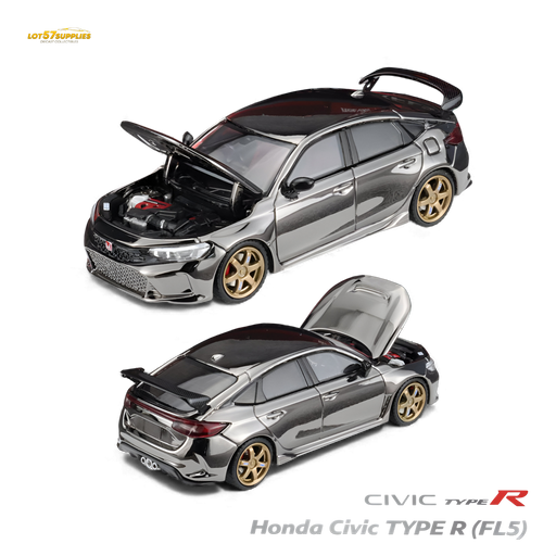 MH Honda Civic Type R FL5 Chrome Gun Black 1:64 - for just $39.99! 