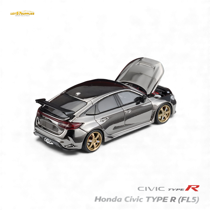 MH Honda Civic Type R FL5 Chrome Gun Black 1:64 - for just $39.99! 