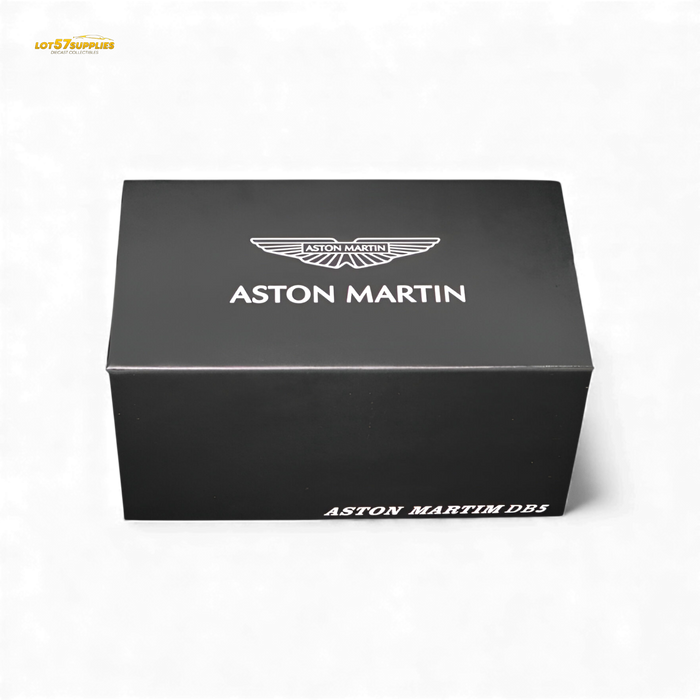 (Pre-Order) Aston Martin DB5 High Gloss Silver Figurine Ver 1:64 - for just $49.99! 