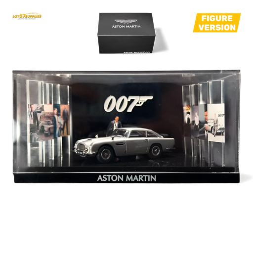 (Pre-Order) Aston Martin DB5 High Gloss Silver Figurine Ver 1:64 - for just $49.99! 