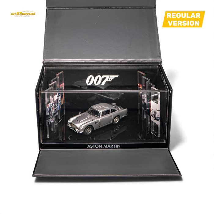 (Pre-Order) Aston Martin DB5 High Gloss Silver 1:64 - for just $46.99! 