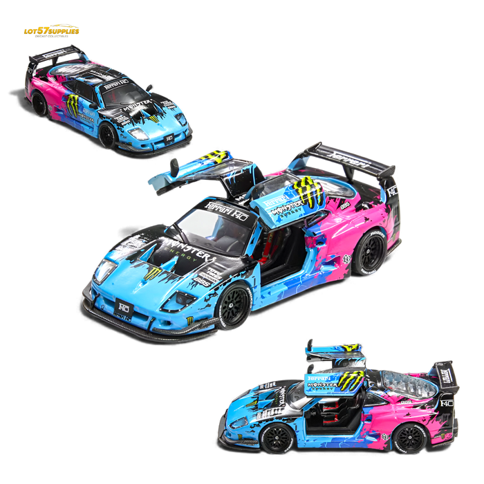 Demon King Auto F40 LB-Works Monster Livery 1:64 - for just $46.99! 