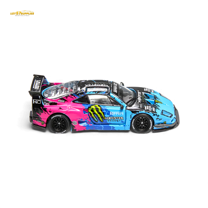 Demon King Auto F40 LB-Works Monster Livery 1:64 - for just $46.99! 