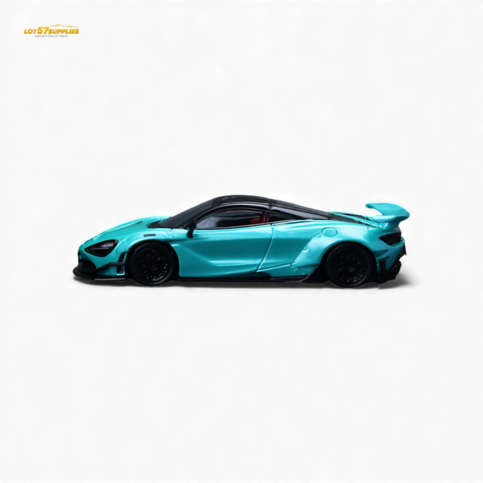 (Pre-Order) SC McLaren 720S Cyan Blue 1:64 - for just $34.99! 