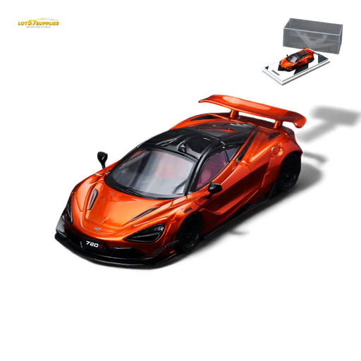(Pre-Order) SC McLaren 720S Bright Orange 1:64 - for just $34.99! 