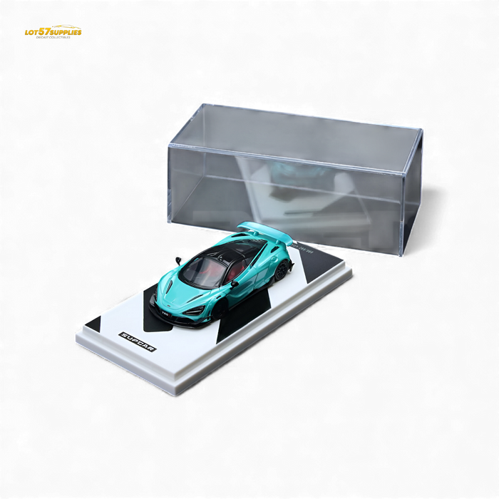(Pre-Order) SC McLaren 720S Cyan Blue 1:64 - for just $34.99! 