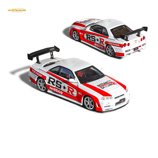Fuji Skyline R34 GT-R Nismo Z-Tune White 1:64 - for just $34.99! 