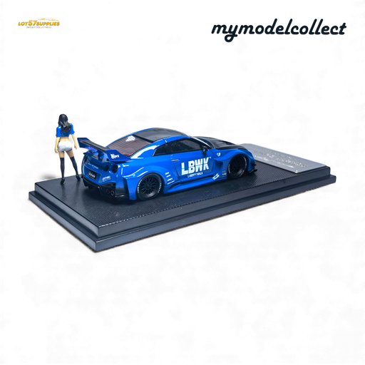(Pre-Order) MC Nissan R35 GT-R LB Works Blue 1:64 - for just $36.99! 