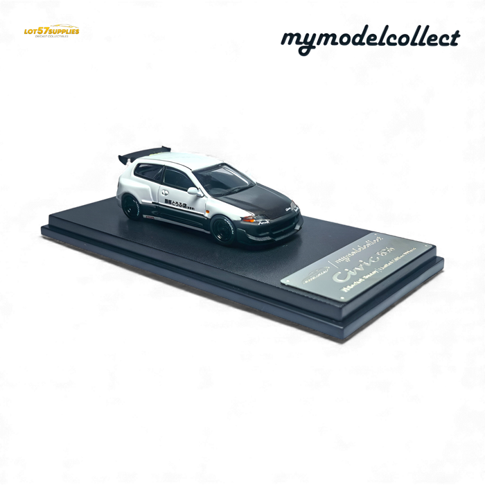 MC Civic EG6 Fujiwara Tofu Shop White Carbon 1:64 - for just $36.99! 