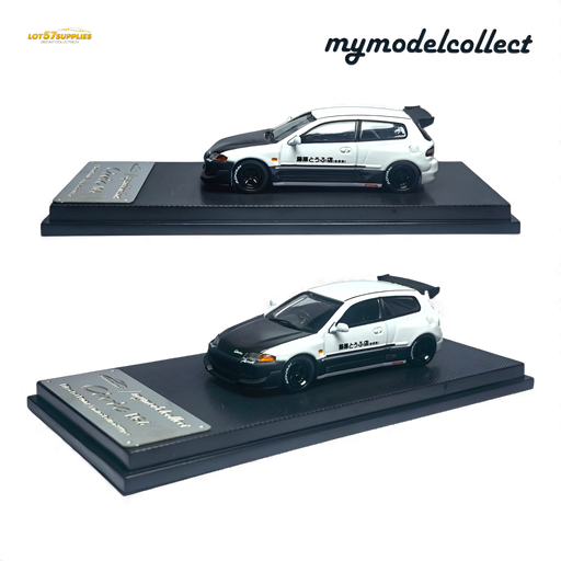 MC Civic EG6 Fujiwara Tofu Shop White Carbon 1:64 - for just $36.99! 