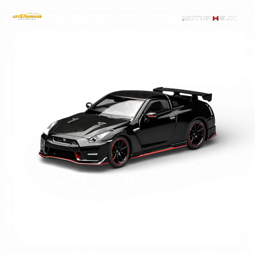 (Pre-Order) Motorhelix Nissan GT-R NISMO R35 2022 - Meteor Black 1:64 - for just $39.99! 