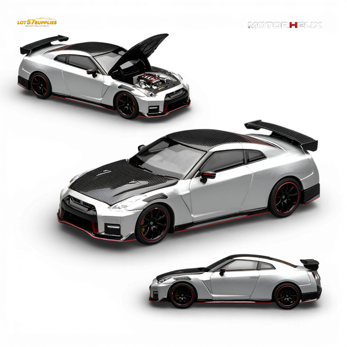 (Pre-Order) Motorhelix Nissan GT-R NISMO R35 1:64 - for just $39.99! 