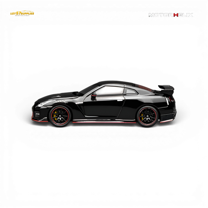 (Pre-Order) Motorhelix Nissan GT-R NISMO R35 2022 - Meteor Black 1:64 - for just $39.99! 