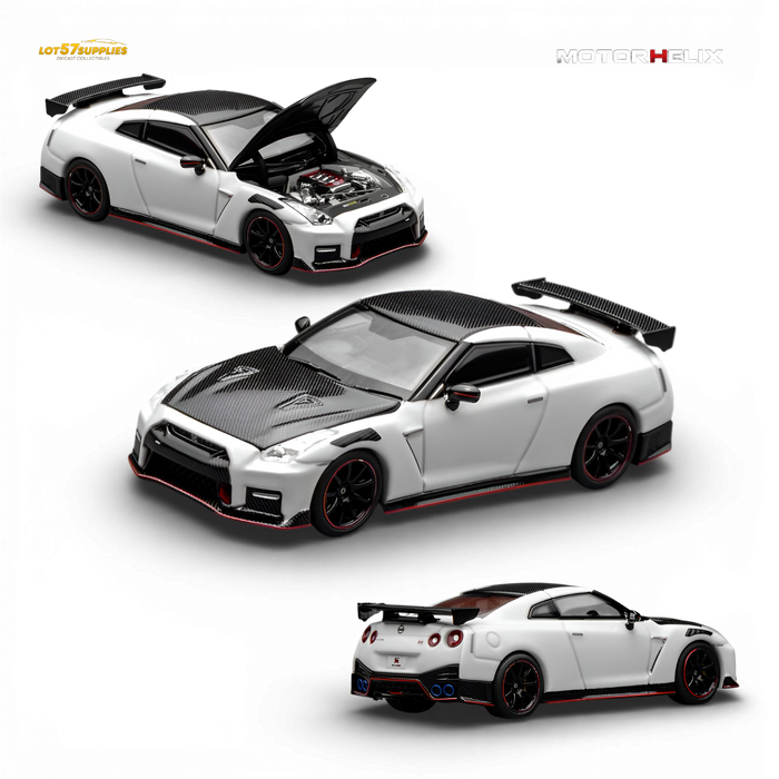 (Pre-Order) Motorhelix Nissan GT-R NISMO R35 1:64 - for just $39.99! 