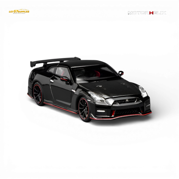(Pre-Order) Motorhelix Nissan GT-R NISMO R35 2022 - Meteor Black 1:64 - for just $39.99! 