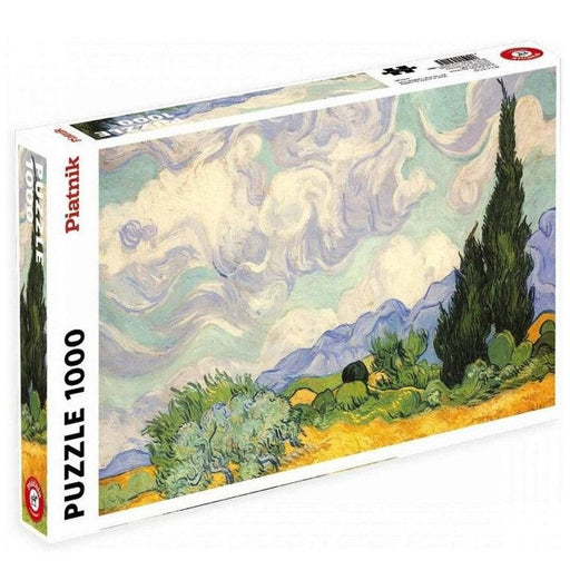Wheat Field with Cypresses 1000 Piece Jigsaw Puzzle Piatnik - for just $24.99! 
