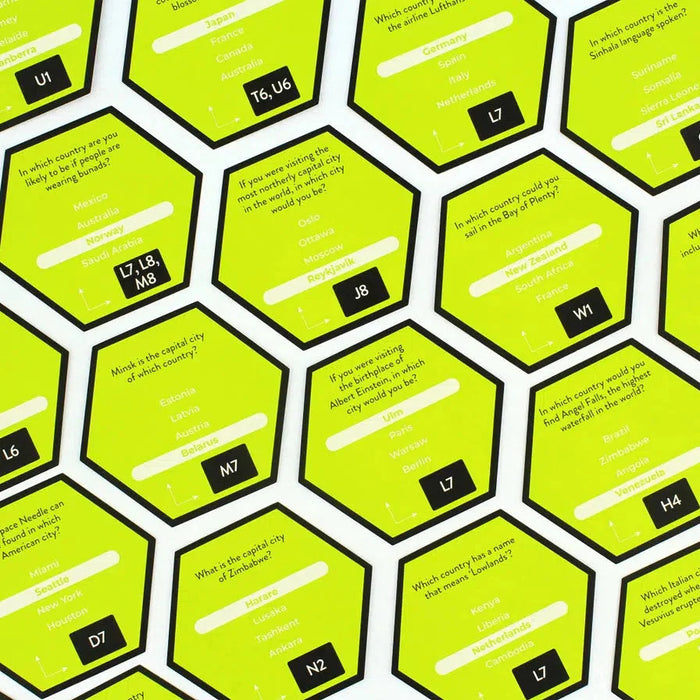 Where on Earth Trivia Card Game Ginger Fox - for just $5.99! 