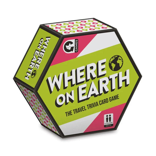 Where on Earth Trivia Card Game Ginger Fox - for just $5.99! 