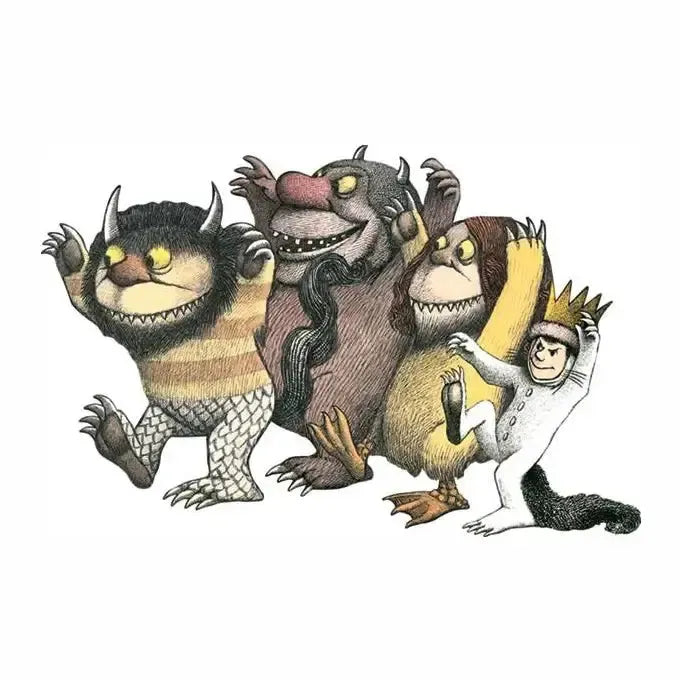 Where the Wild Things Are 24 Piece Giant Floor Jigsaw Puzzle Paper House - for just $24.99! 