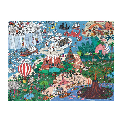 Where's _? Curious & Far Out Places 500 Piece Jigsaw Puzzle Galison - for just $19.99! 