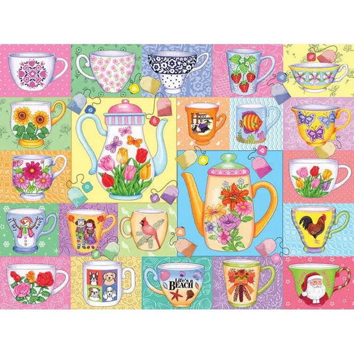 Which Cup? 275 Large Piece Jigsaw Puzzle Cobble Hill - for just $17.99! 