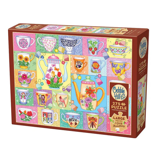 Which Cup? 275 Large Piece Jigsaw Puzzle Cobble Hill - for just $17.99! 
