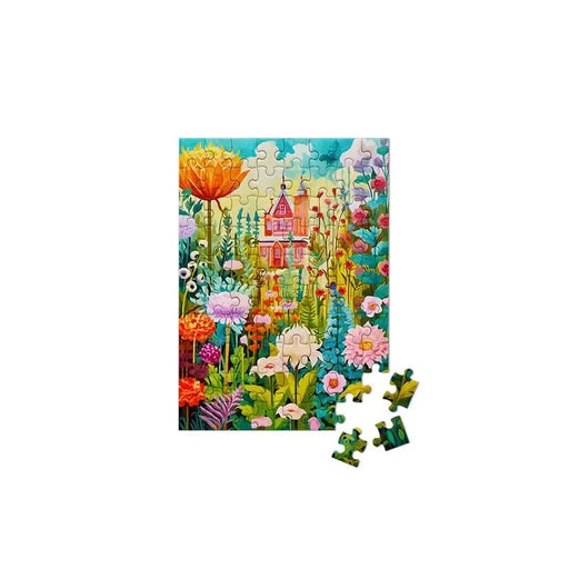 Whimsical Garden 80 Piece Mini Jigsaw Puzzle Micro Puzzles - for just $9.99! 