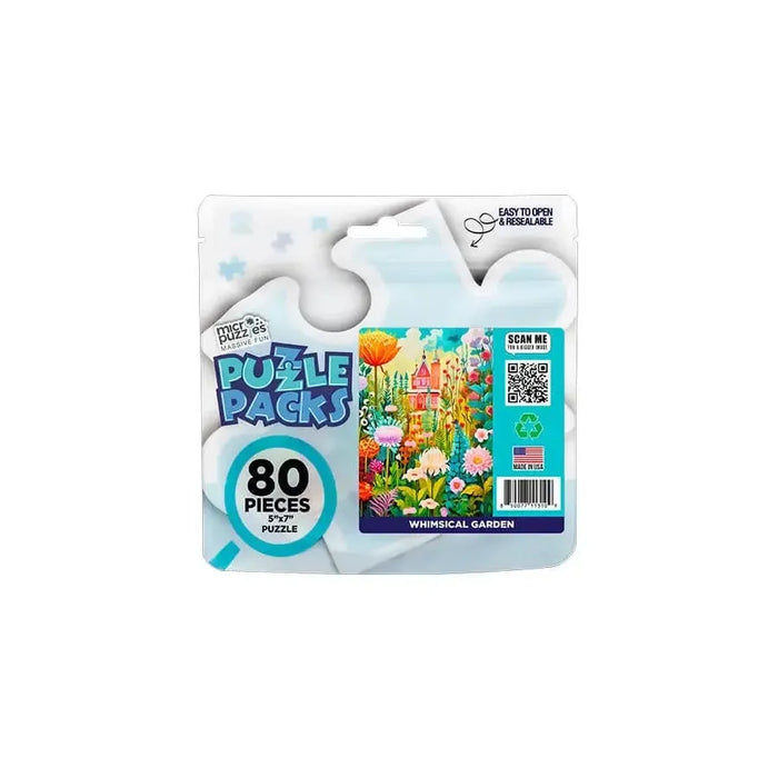 Whimsical Garden 80 Piece Mini Jigsaw Puzzle Micro Puzzles - for just $9.99! 