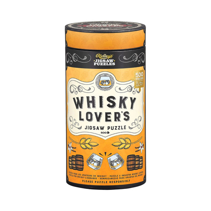 Whisky Lover's 500 Piece Jigsaw Puzzle Ridley - for just $19.99! 