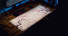 "Whispers of Sakura" — Cherry Blossom Deskmat - for just $49.95! 