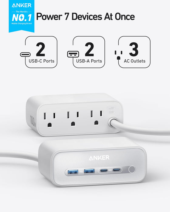 Anker Charging Station (7-in-1, 100W) - for just $49.99! 