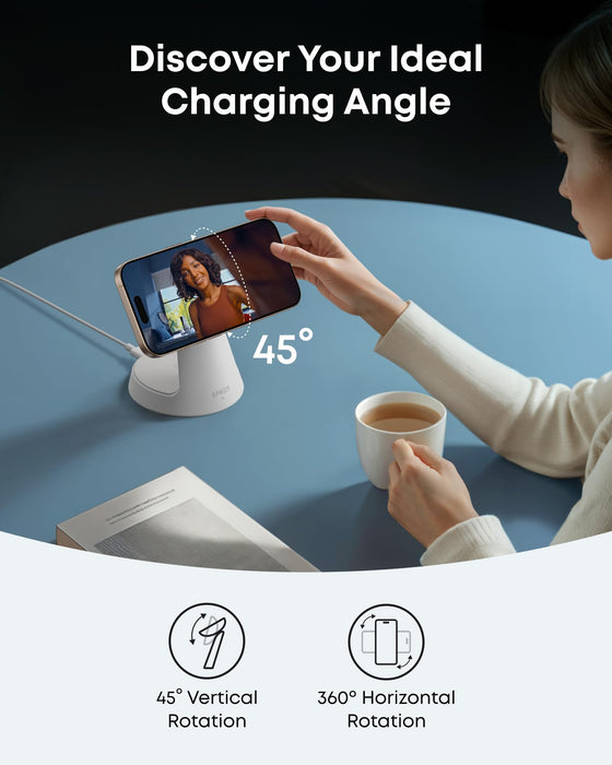 Anker MagGo Wireless Charging Station (3-in-1, Dock Stand) - for just $89.99! 