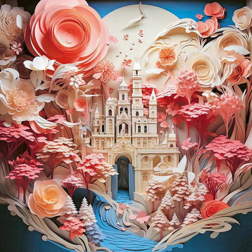 White Castle Paper-Like 1000 Piece Jigsaw Puzzle Heye - for just $29.99! 