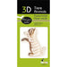 White Cat 3D Cardboard Model Kit Fridolin - for just $7.99! 