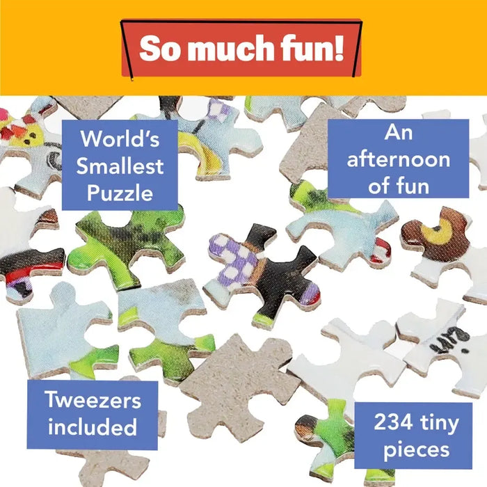 White Christmas 234 Piece "World's Smallest" Jigsaw Puzzle TDC - for just $9.99! 