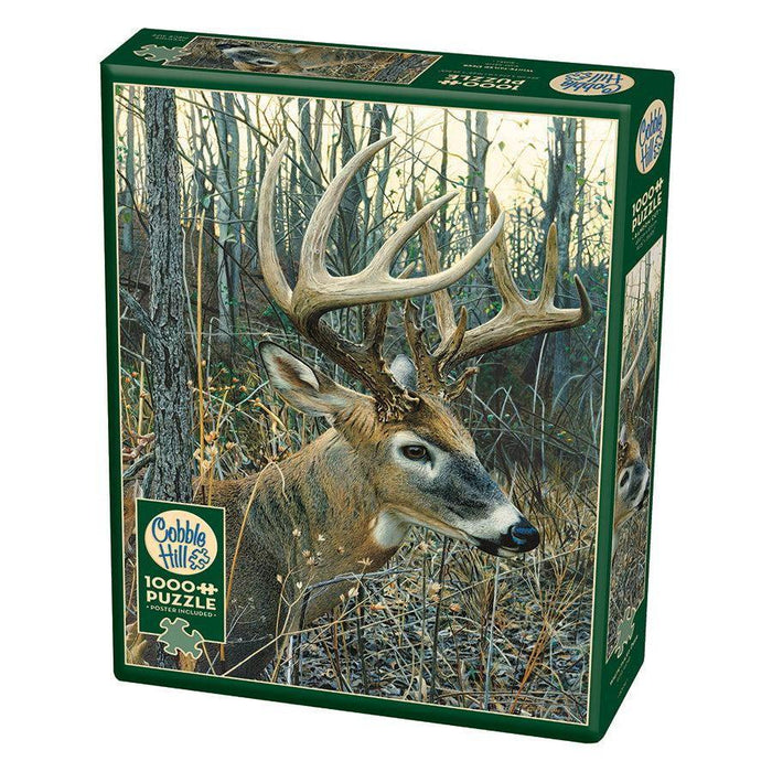 White-Tailed Deer 1000 Piece Jigsaw Puzzle Cobble Hill - for just $19.99! 