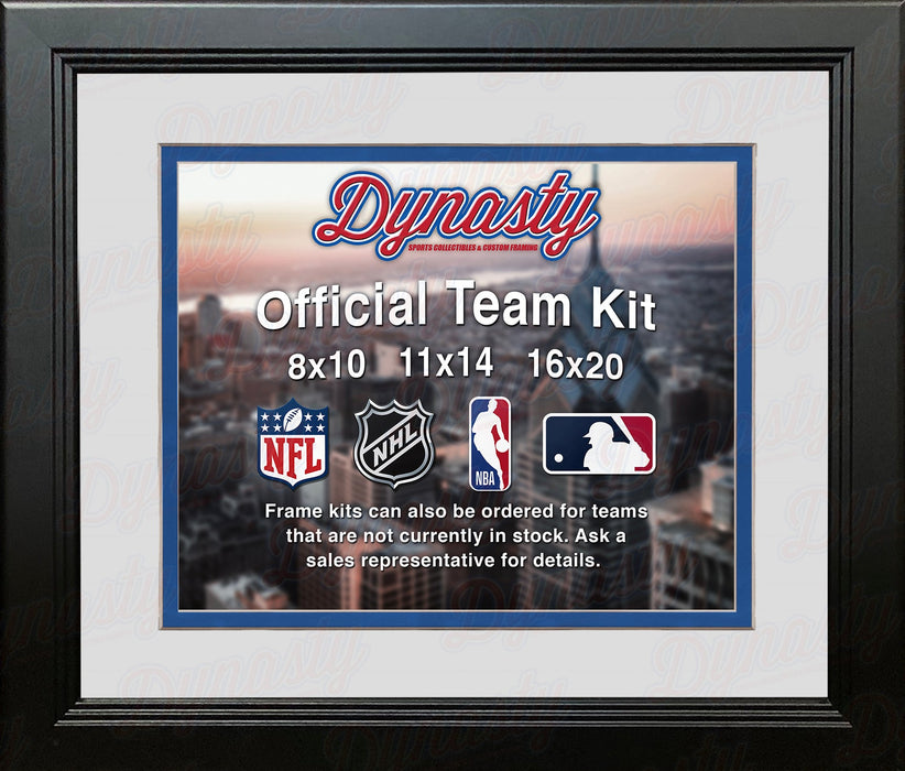 Los Angeles Dodgers Custom MLB Baseball 16x20 Picture Frame Kit (Multiple Colors) - for just $49.99! 