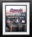 MLB Baseball Photo Picture Frame Kit - Detroit Tigers (White Matting, Navy Trim) - for just $29.99! 