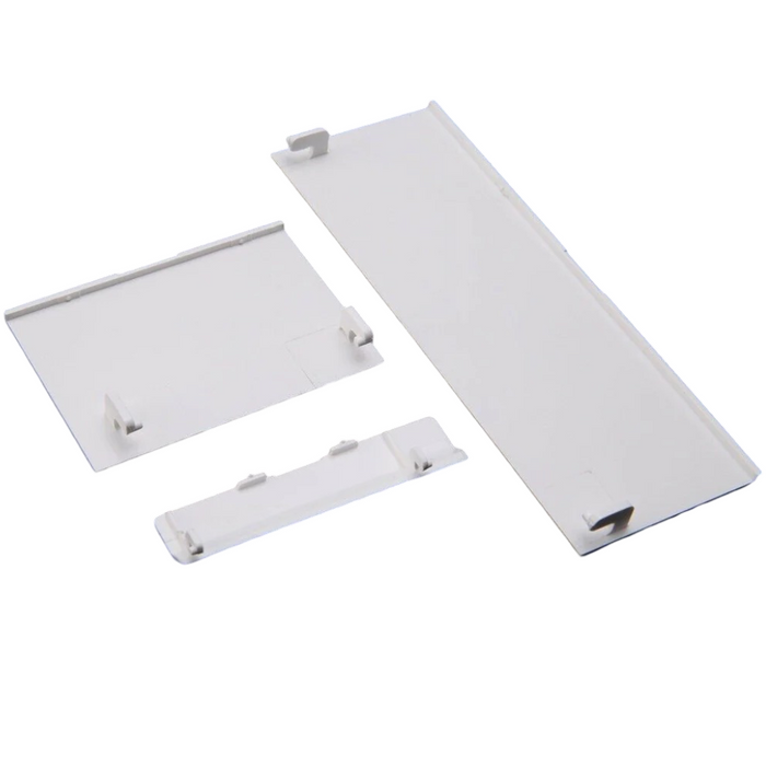 3 Piece Port Dust Covers Doors Compatible With Nintendo Wii (Black & White) - for just $6.25! 